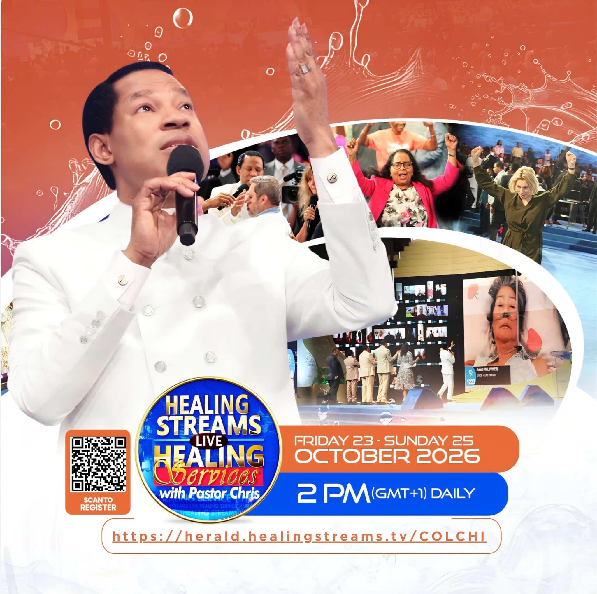 HEALING STREAMS LIVE HEALING SERVICES with Pastor Chris